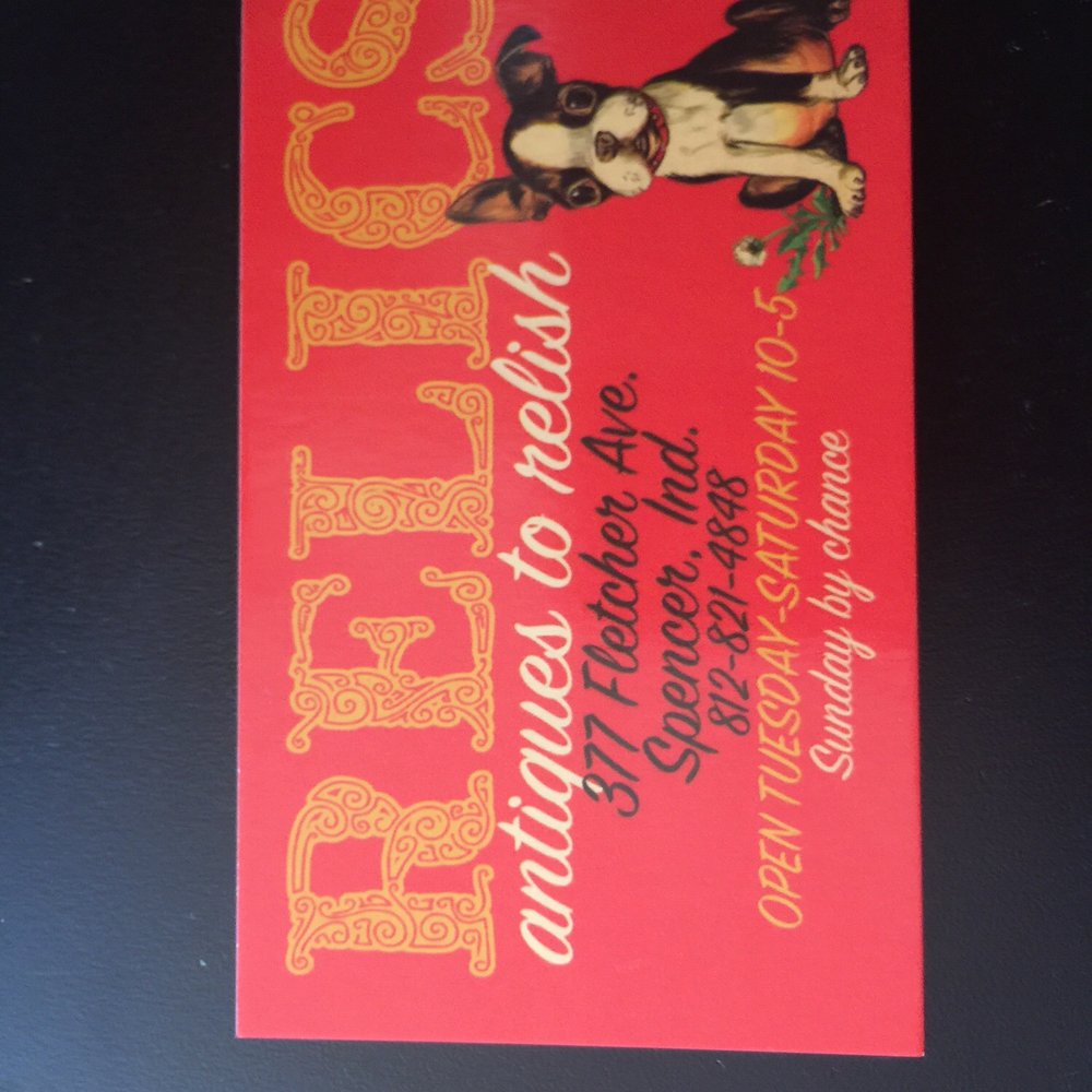 Relics - Antiques Near Me - Spencer, Indiana Relics - Antiques Near Me - Spencer, Indiana