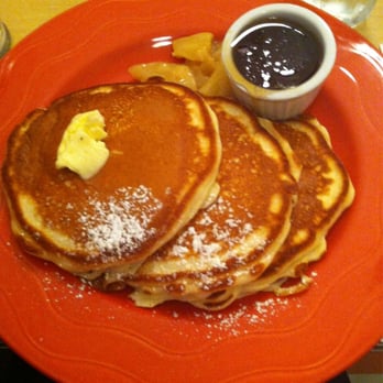 The Senator - Ontario Peach Pancakes, YUM! - Breakfast & Brunch Near Me - Toronto, Ontario