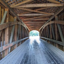 Cedar Ford Reconstructed Covered Bridge - Cedar Ford Reconstructed Covered Bridge, Bloomington