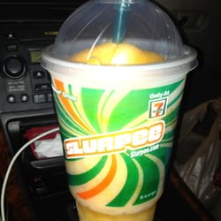 7-Eleven - Peach Raspberry & Piña Colada! (Yes I got thirsty)