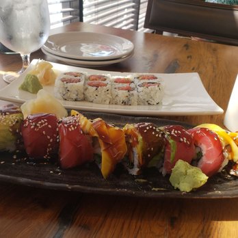 Sushi House - Spicy tuna $8.95 and 2012 roll with mango $14.95 - Japanese Near Me - Downers Grove, Illinois