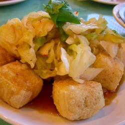 Taiwanese style tofu (otherwise known as stinky tofu)