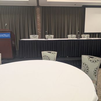 Eberhard Center GVSU - Guest speaker set up. - Venues & Event Spaces Near Me - Grand Rapids, Michigan Eberhard Center GVSU - Guest speaker set up. - Venues & Event Spaces Near Me - Grand Rapids, Michigan