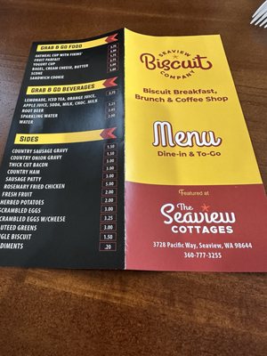 Menu photo 7 Seaview Biscuit Company Seaview, WA Menu photo 7 Seaview Biscuit Company Seaview, WA