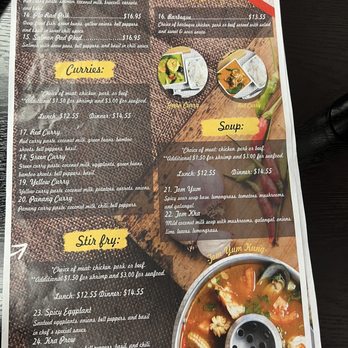 Thai Lao Restaurant - Menu as of 6/20/22 - Thai Near Me - Hercules, California Thai Lao Restaurant - Menu as of 6/20/22 - Thai Near Me - Hercules, California