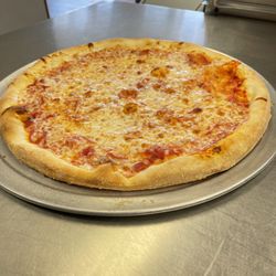 Nonno's Pizza - Regular Cheese pizza.