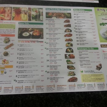 BCD Tofu House - Menu - Korean Near Me - Irvine, California