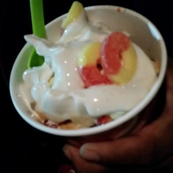 Menchie's Frozen Yogurt - $5.00 fill up on Tuesday. - Ice Cream & Frozen Yogurt Near Me - Lodi, California Menchie's Frozen Yogurt - $5.00 fill up on Tuesday. - Ice Cream & Frozen Yogurt Near Me - Lodi, California
