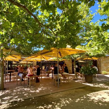 R+D Kitchen - Outside patio/bar area - New American Near Me - Yountville, California R+D Kitchen - Outside patio/bar area - New American Near Me - Yountville, California