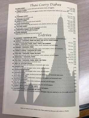 Menu photo 5 Classic Thai Restaurant Effingham, IL