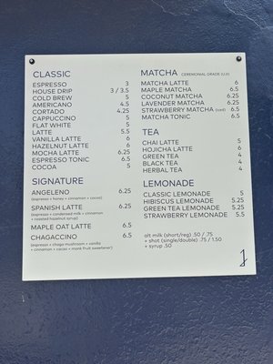Menu photo 6 Jetty Coffee Roasters Los Angeles, CA