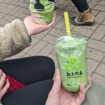 Matcha En - Matcha and milk soft serve and matcha Frappuccino - Desserts Near Me - Chicago, Illinois