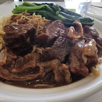 Joyful Cafe - Braised Beef Brisket Tossed Noodles - Cantonese Near Me - Milpitas, California Joyful Cafe - Braised Beef Brisket Tossed Noodles - Cantonese Near Me - Milpitas, California