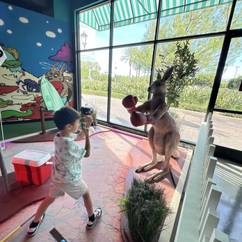 Holey Moley - Kangaroo on Blue Course - Mini Golf Near Me - Irvine, California