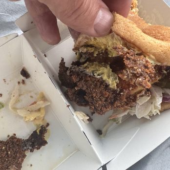 Bobby's Burgers by Bobby Flay - Overcooked chicken sandwich. - Burgers Near Me - Orem, Utah Bobby's Burgers by Bobby Flay - Overcooked chicken sandwich. - Burgers Near Me - Orem, Utah