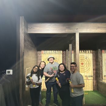 BullsEye Axe Lounge X Rage Room - Axe Throwing Near Me - Glenview, Illinois