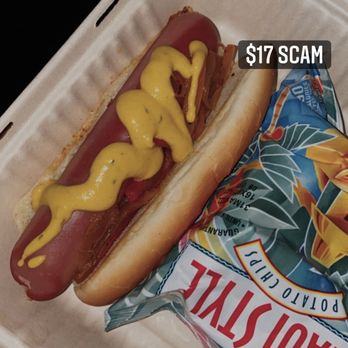 Aloha Trick Pony - ATP Hotdog, worst hotdog I've ever had - Food Trucks Near Me - Wailea, Hawaii