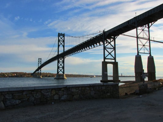 Bristol Ferry Lighthouse by null