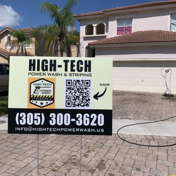 High Tech Power Wash & Striping - Pressure Washers Near Me - Miami, Florida High Tech Power Wash & Striping - Pressure Washers Near Me - Miami, Florida