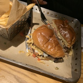 Chili's - Queso Burger* - Bars Near Me - Farmingdale, New York
