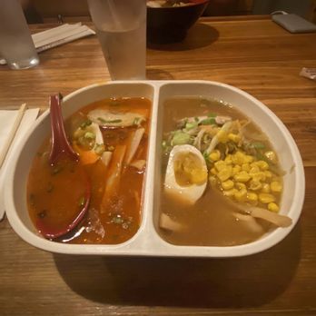Hanabi Ramen - Half and half - Ramen Near Me - Carrollton, Texas Hanabi Ramen - Half and half - Ramen Near Me - Carrollton, Texas