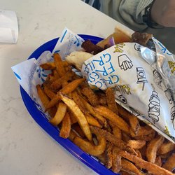 Greco Fresh Grille - Gyro and Cajun fries