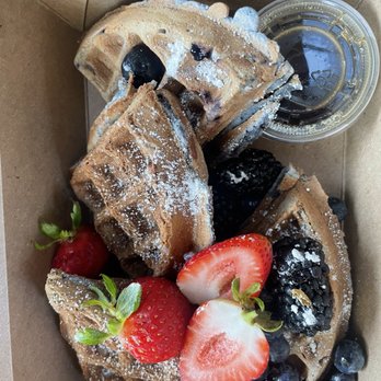 M.H.Bread and Butter - Blueberry waffles - Bakeries Near Me - San Anselmo, California M.H.Bread and Butter - Blueberry waffles - Bakeries Near Me - San Anselmo, California