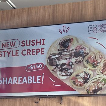 Eight Turn Crepe - Another cool serving idea. March 2026 - Creperies Near Me - Wesley Chapel, Florida Eight Turn Crepe - Another cool serving idea. March 2026 - Creperies Near Me - Wesley Chapel, Florida