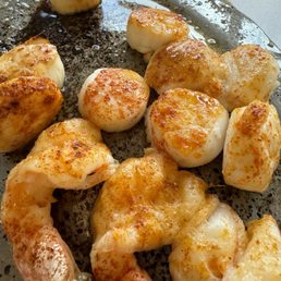 Broiled Scallops