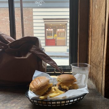 Billy Jack's Wing & Draft Shack - Mix and Match Sliders with a cute little view of neighboring store. - Bars Near Me - Harrisonburg, Virginia Billy Jack's Wing & Draft Shack - Mix and Match Sliders with a cute little view of neighboring store. - Bars Near Me - Harrisonburg, Virginia