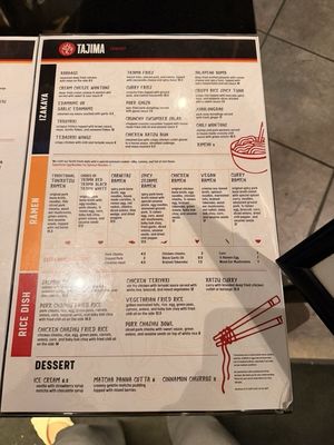 Menu photo 3 Tajima Ramen Convoy San Diego, CA Menu photo 3 Tajima Ramen Convoy San Diego, CA