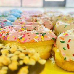 KS Donuts - The sprinkle donut's charm is simply irresistible! #freshdonuts