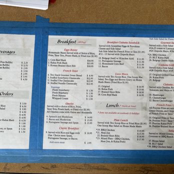 Button Up Cafe - Menu - Breakfast & Brunch Near Me - Pearl City, Hawaii Button Up Cafe - Menu - Breakfast & Brunch Near Me - Pearl City, Hawaii