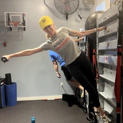 B Fit - Creator of BoBos Bars!  Hammering on the Fitwall!
Love You Miss B!