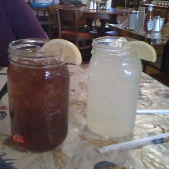 Maxine's Cafe & Bakery - Homemade sweet tea and lemonade served in mason jars. - Breakfast & Brunch Near Me - Bastrop, Texas Maxine's Cafe & Bakery - Homemade sweet tea and lemonade served in mason jars. - Breakfast & Brunch Near Me - Bastrop, Texas