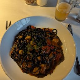 Black Spaghetti & Rock Shrimp