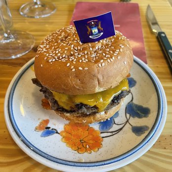 Cafe Mamo - Bison burger - New American Near Me - Grand Rapids, Michigan Cafe Mamo - Bison burger - New American Near Me - Grand Rapids, Michigan