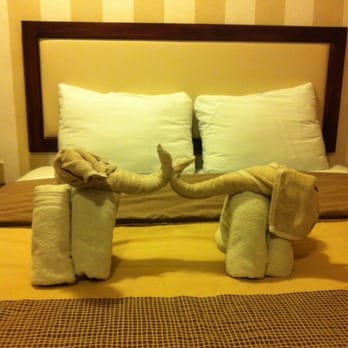 Posada Mariposa Hotel - Elephant towels! Cute! - Hotels Near Me - Playa del Carmen, ROO
