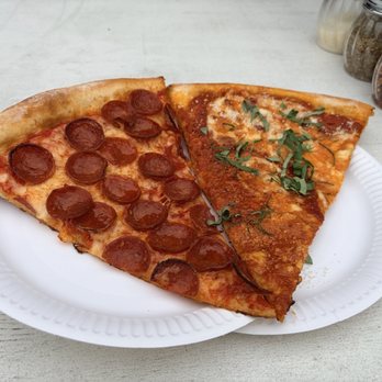 Rozzi Pizza - Rozzi and pepperoni slices - Pizza Near Me - Santa Barbara, California