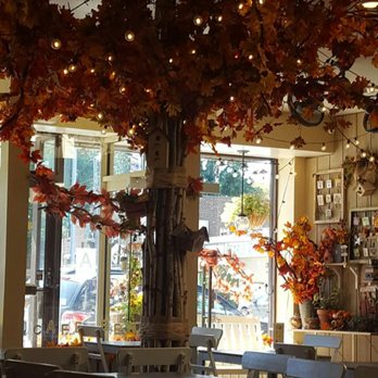 Cafe Bench - Beautiful decor - Cafes Near Me - Flushing, New York