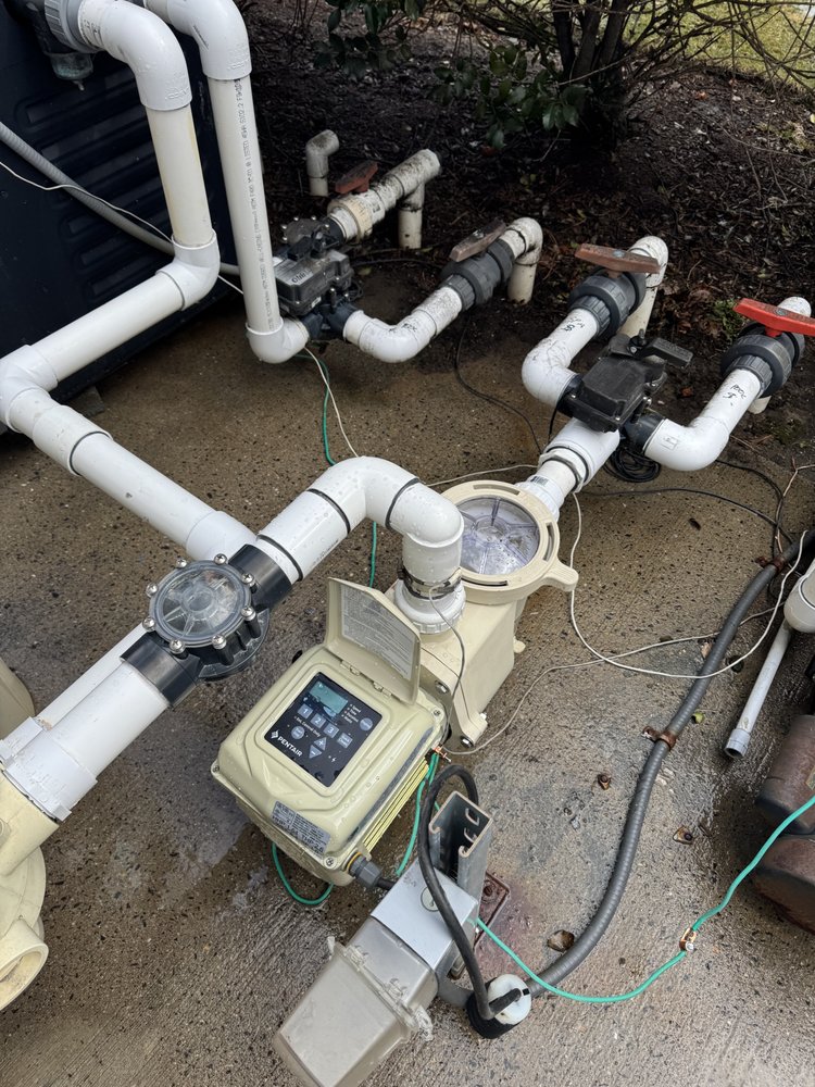 Slide of Blue Aqua Pools Spa