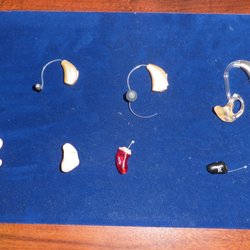 Display of Starkey Hearing Aids