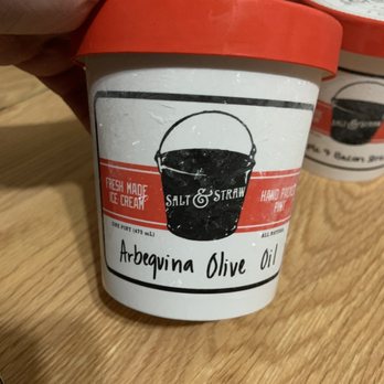 Salt & Straw - olive oil ice cream pint - Ice Cream & Frozen Yogurt Near Me - San Ramon, California