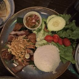 Larb Moo Grob (Crispy Pork Belly)