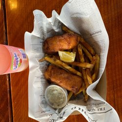 Baja Fish - Fish and chips 2 piece. Nicely done and tastes good.