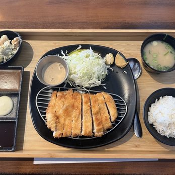 Katsuyama - Tori-katsu set (chicken cutlet) - Izakaya Near Me - Palm Desert, California