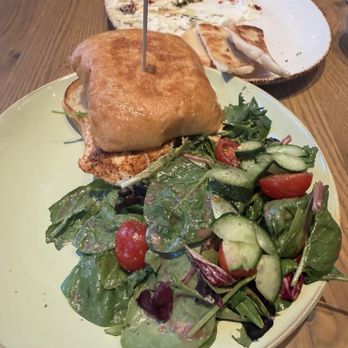 Hearth and Hill - Salmon Sandwich - New American Near Me - Salt Lake City, Utah Hearth and Hill - Salmon Sandwich - New American Near Me - Salt Lake City, Utah