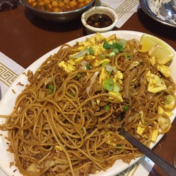 Curry Gate - This was a mix of rice and noodles. Delicious! - Indian Near Me - Charlotte, North Carolina