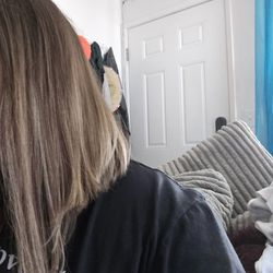 Meridian hair salon - Cut is very poorly done. Very choppy and the angle is uneven.