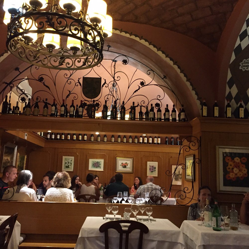 One of the dining rooms